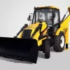 Heavy duty backhoe loaders for different applications.