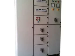 Automatic power factor control panel.