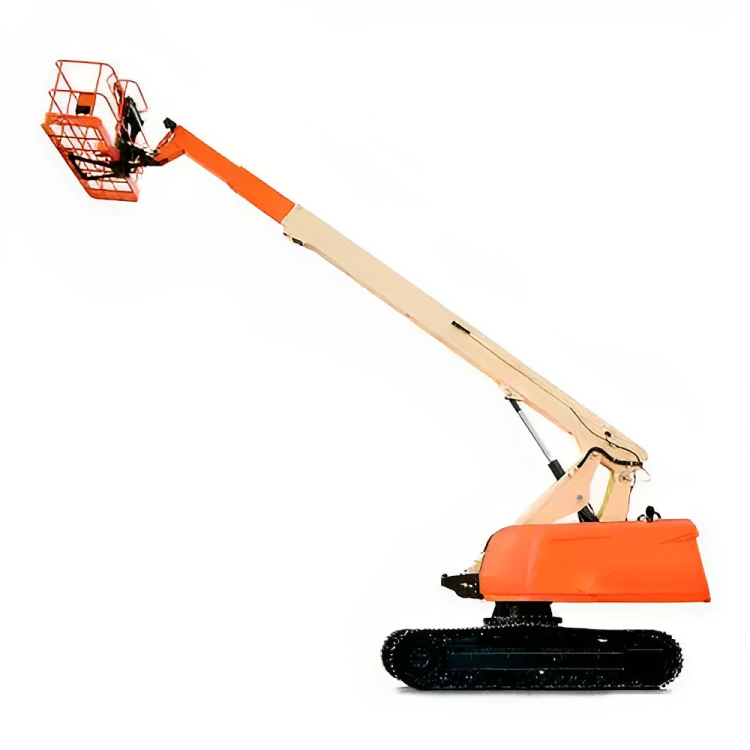 trailer-mounted boom lift