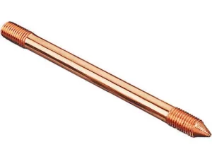 Copper Bonded Earthing Rods for different applications.
