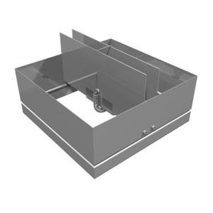 butterfly style square / rectangular damper